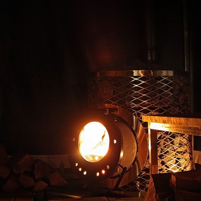 Печь для сауны IKI Loyly со стальной дверцей