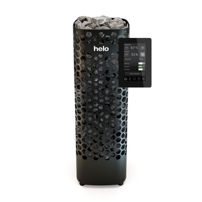 Электрическая банная печь Helo HIMALAYA 105 ELITE Helo-WT (10,5 кВт, ELITE, черный, Helo-WT)