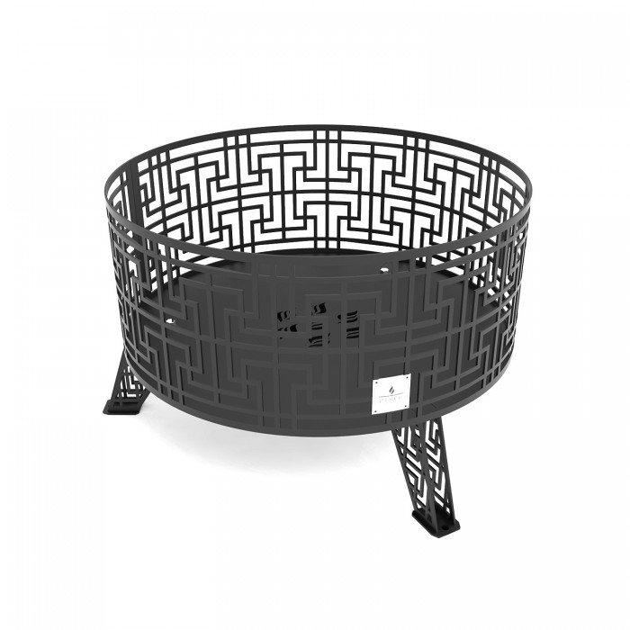 Костровая чаша Искры Костра «Аттика» 800/3мм черная