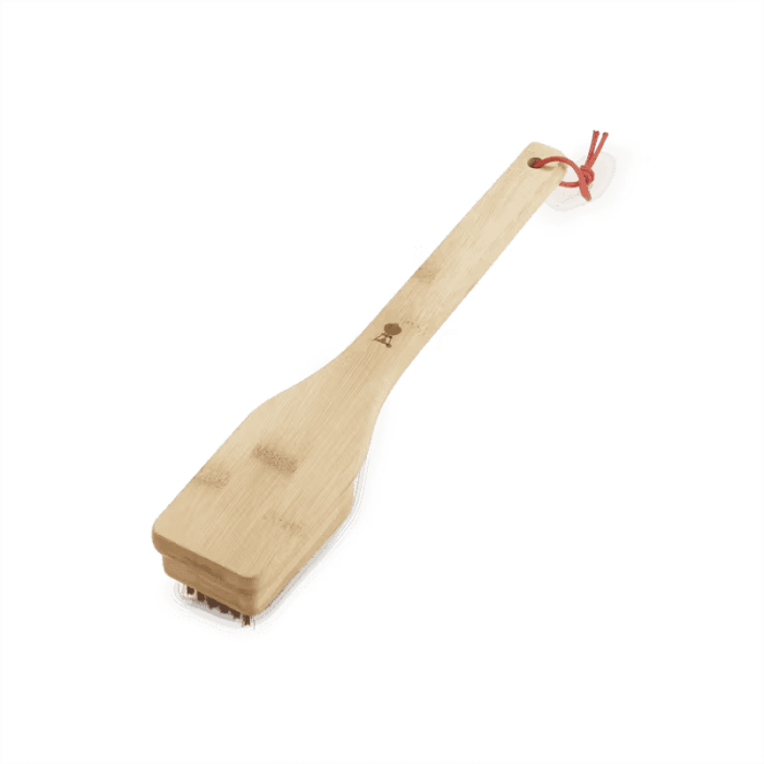 Щётка Weber для гриля с бамбуковой ручкой 30 cm 6275