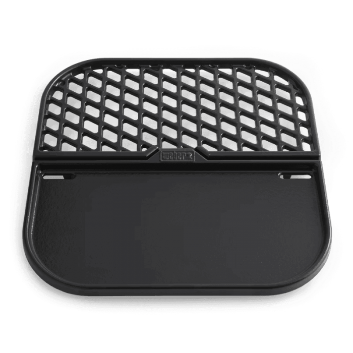 Складная чугунная сковорода с решёткой Weber для грилей GBS 8858