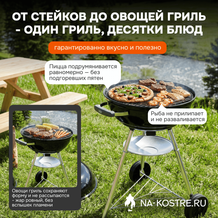 Угольный гриль Weber Compact Kettle 57 cm 1502061