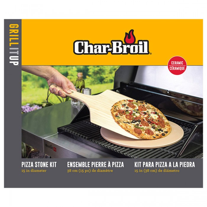 Набор для пиццы Char-Broil камень+лопатка