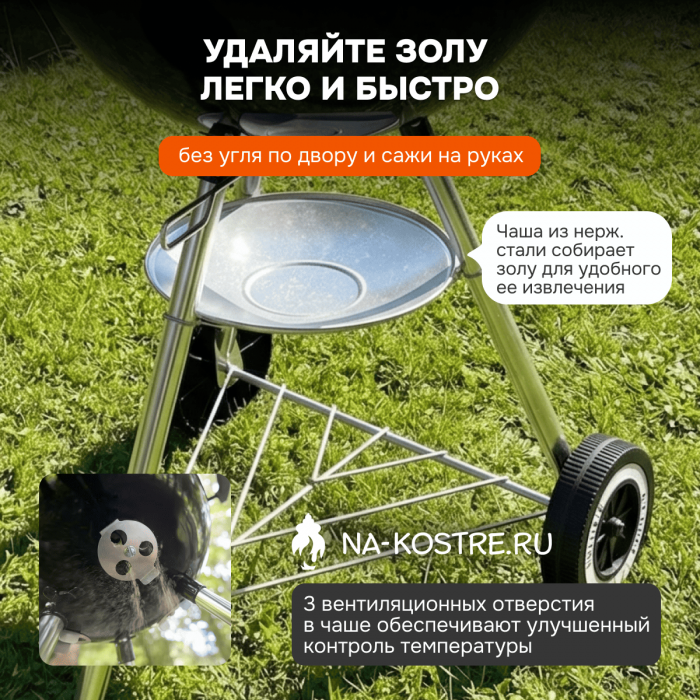 Угольный гриль Weber Original Kettle 57 cm 1502202