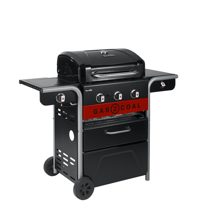 Угольный + Газовый гриль Char-Broil Gas2Coal Hybrid 3B 2.0