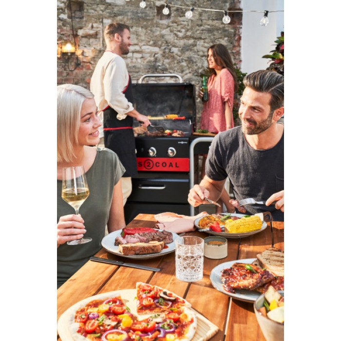 Угольный + Газовый гриль Char-Broil Gas2Coal Hybrid 3B 2.0