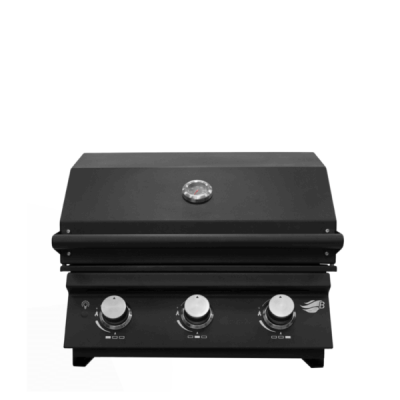 Встраиваемый газовый гриль модель B-Fire 04 Bizon Black 3