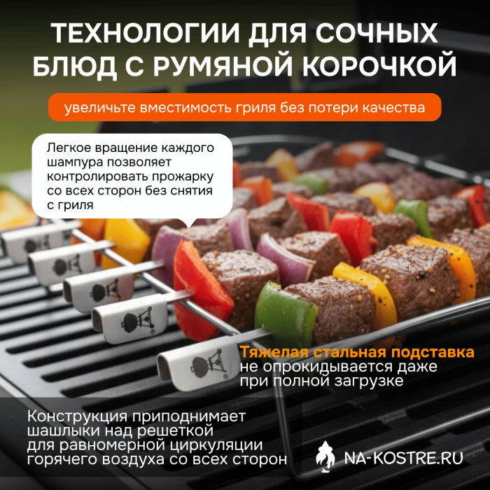 Набор для шашлыка Weber 6606