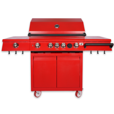 Газовый гриль модель B-Fire Bizon Premium Red 4