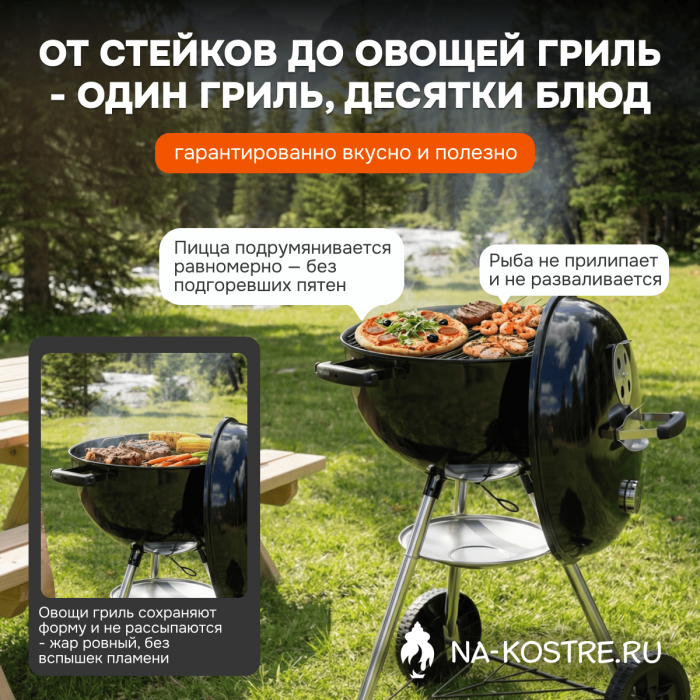 Угольный гриль Weber Original Kettle 57 cm 1502202