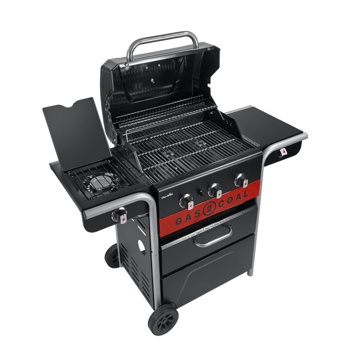Угольный + Газовый гриль Char-Broil Gas2Coal Hybrid 3B 2.0