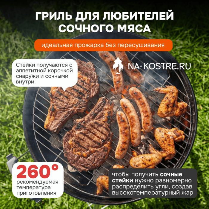 Угольный гриль Weber Compact Kettle 57 cm 1502061