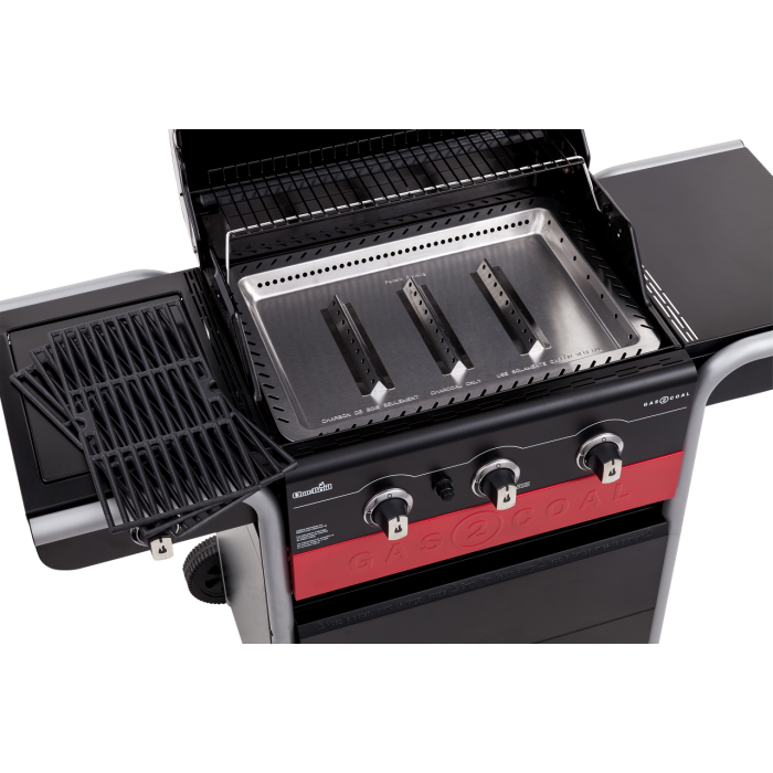 Угольный + Газовый гриль Char-Broil Gas2Coal Hybrid 3B