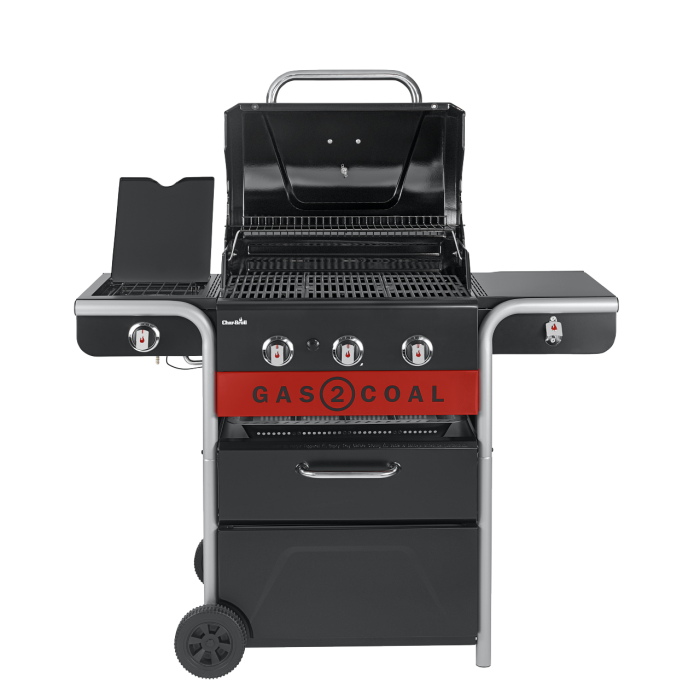 Угольный + Газовый гриль Char-Broil Gas2Coal Hybrid 3B 2.0