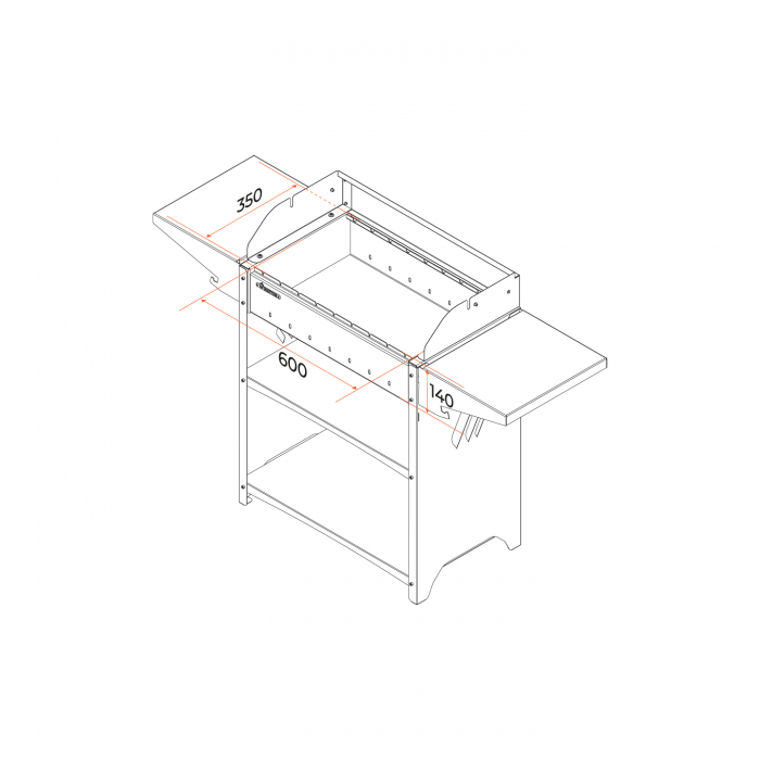 Гриль-мангал Gratar Family Standart Grill FSG 2000