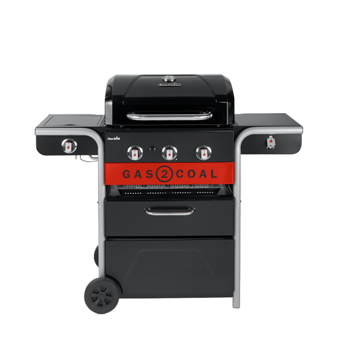 Угольный + Газовый гриль Char-Broil Gas2Coal Hybrid 3B 2.0