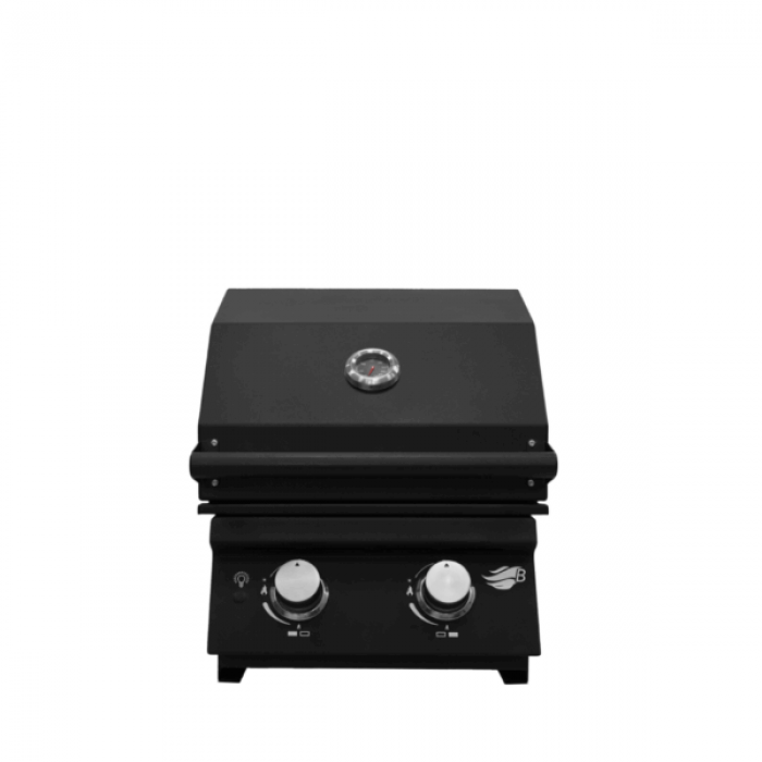 Встраиваемый газовый гриль модель B-Fire 06 Bizon Black 2