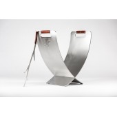 Дровница UP!FLAME Outdoor Premium FIREWOOD HOLDER FS stainles