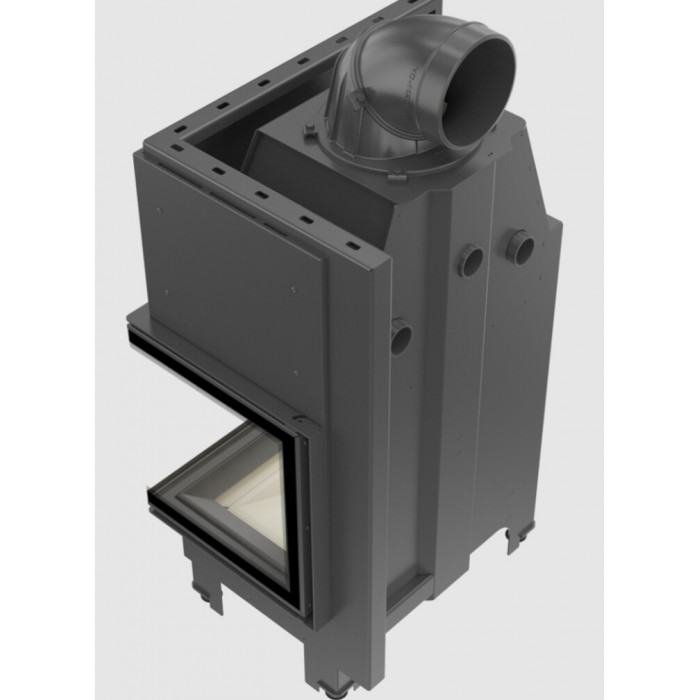 Каминная топка стальная KRATKI MBZ/P/BS