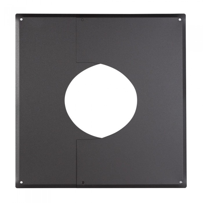 Декоративная пластина BLACK 35-45* диаметр дымохода: 180 мм