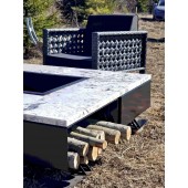 Очаг Басег 800х800 без камня 
