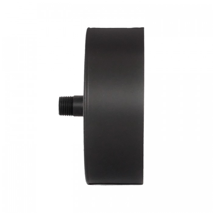 Заглушка с конденсатоотводом LAVA (черный) диаметр дымохода: 200 мм