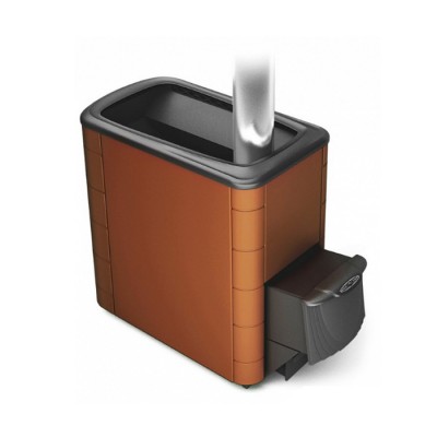 Дровяная банная печь ТМФ ПБ Тунгуска XXL 2013 Carbon ДА терракота