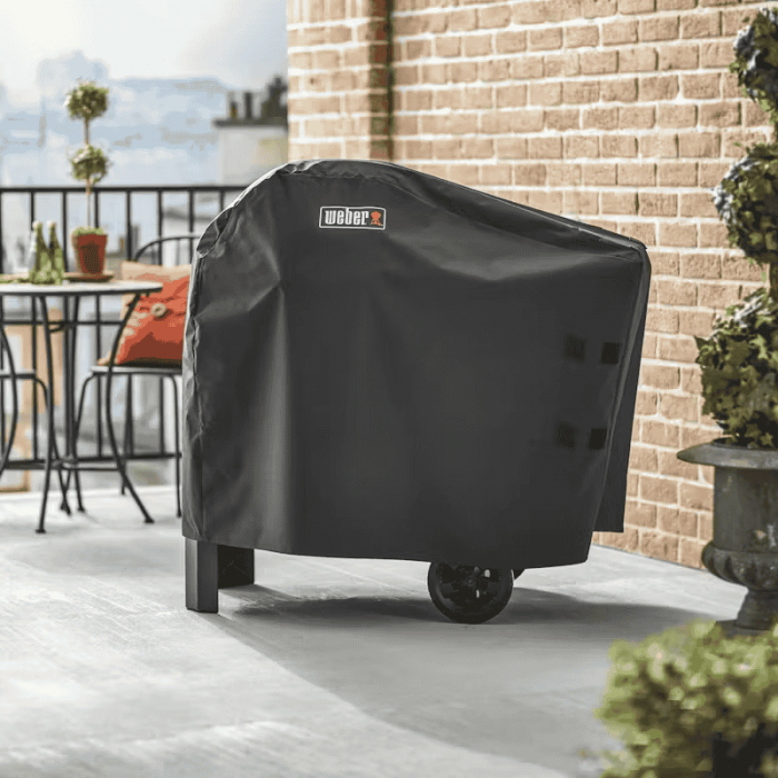 Чехол Weber для электрического гриля Pulse 1000 / 2000 с коляской