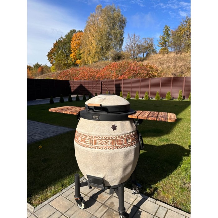 Тандыр Сармат утепленный с откидной крышкой и термометром