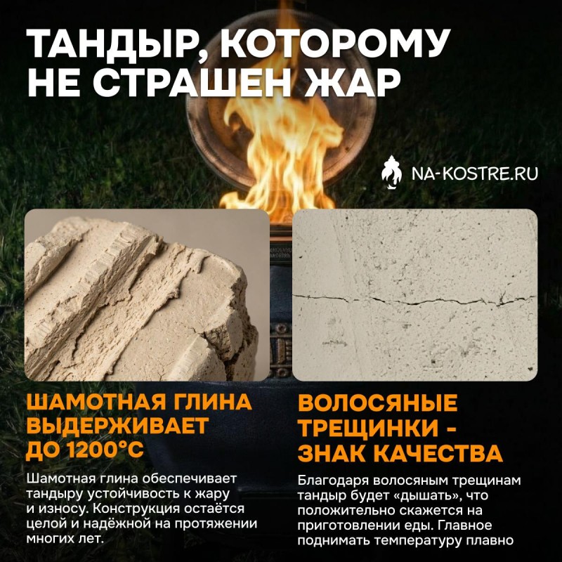 Тандыр Сармат утепленный на колесах с откидной крышкой и термометром (Графит)